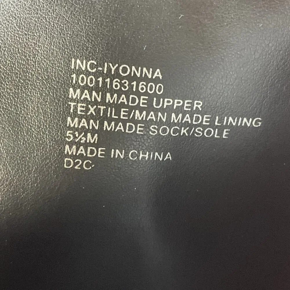 NEW I.N.C. Women’s Iyonna Over the Knee Slouch Boots Silver Size 5.5M